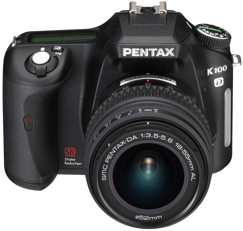 pentax k100d digital slr camera